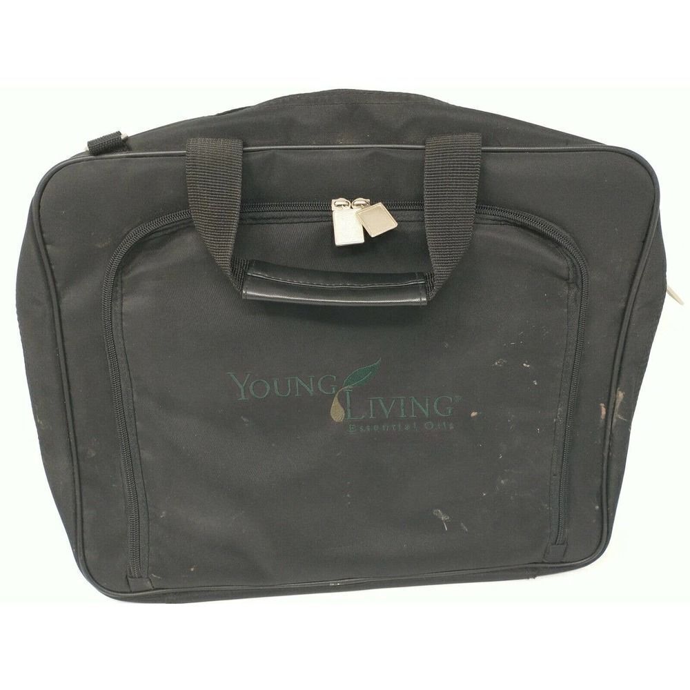 Young Living Essential Oils Laptop Bag with Oil Carrier Pocket No Shoulder Strap